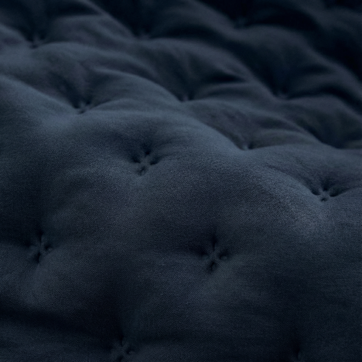 Luxe Premium Gewatteerde Sprei Donkerblauw 280x280 cm – Zacht Aanvoelend