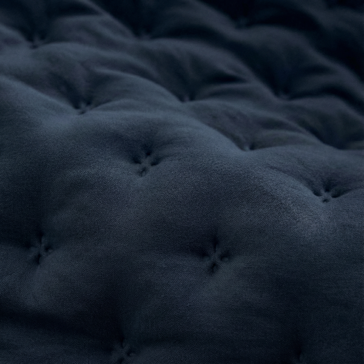 Luxe Premium Gewatteerde Sprei Donkerblauw 280x280 cm – Zacht Aanvoelend