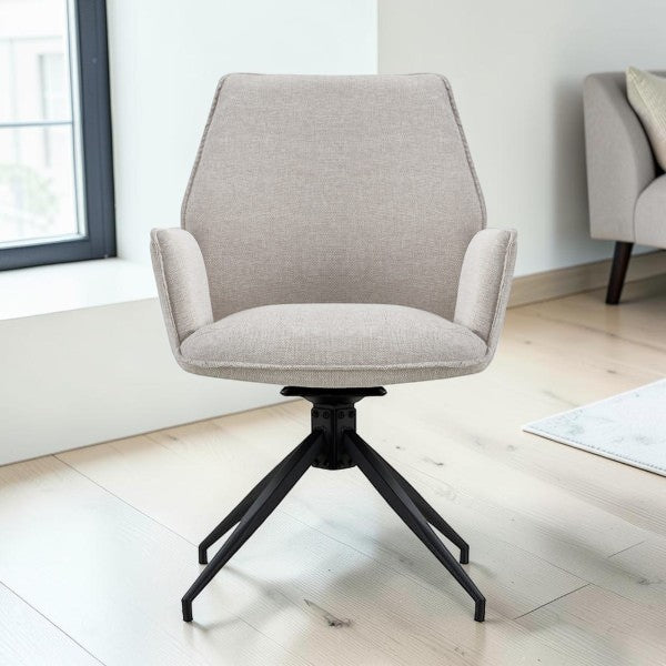Eetkamerstoel Jill – Linnen Beige