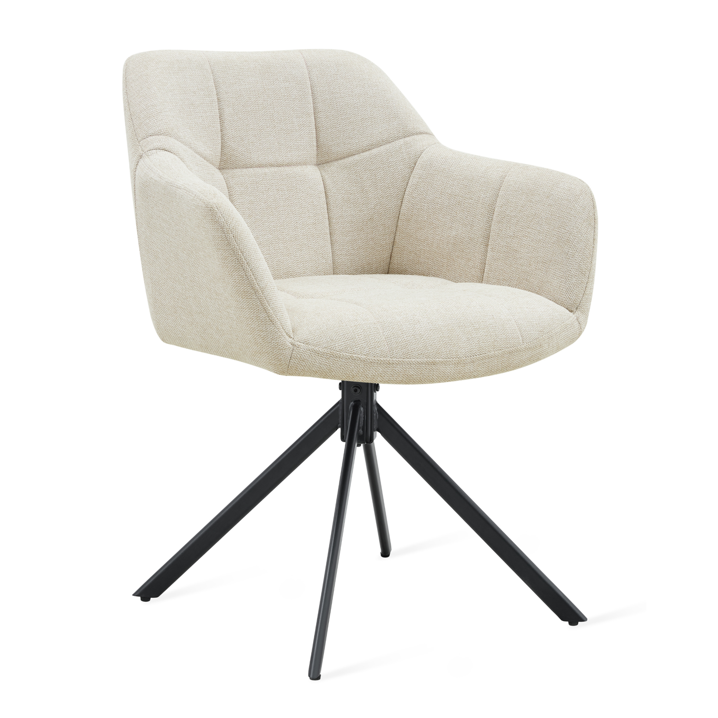 Eetkamerstoel Jesse – Linnen Beige