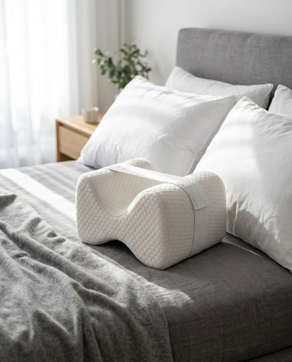 Ergonomisch Kniekussen van Traagschuim | Orthopedisch Been- en Slaapkussen voor Zijslapers