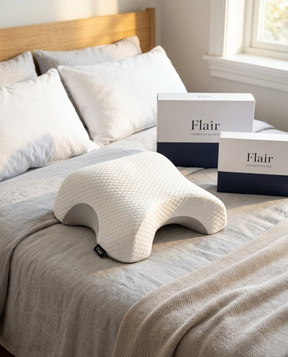 Ergonomisch Traagschuim Kussen voor Koppels – Comfortabel Samen Slapen