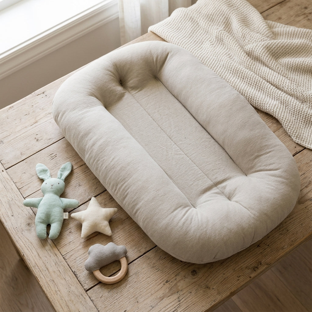 Baby Nest Newborn Breathable Cotton Bed
