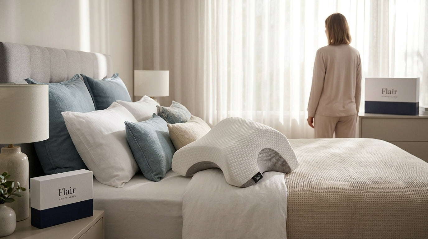 Ergonomisch Traagschuim Kussen voor Koppels – Comfortabel Samen Slapen
