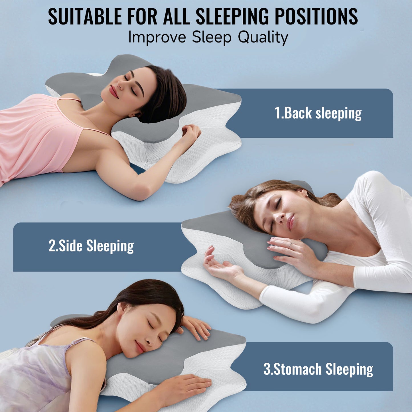 Pijnverlichtend Geheugenschuim Kussen