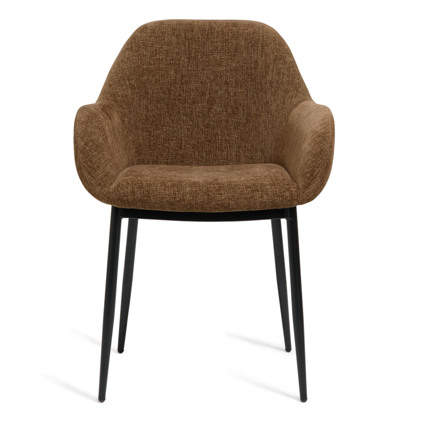 Eetkamerstoel Zara –  Stof Choco