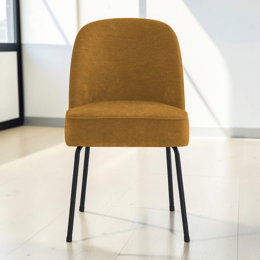 Eetkamerstoel Vero – Velvet Oker