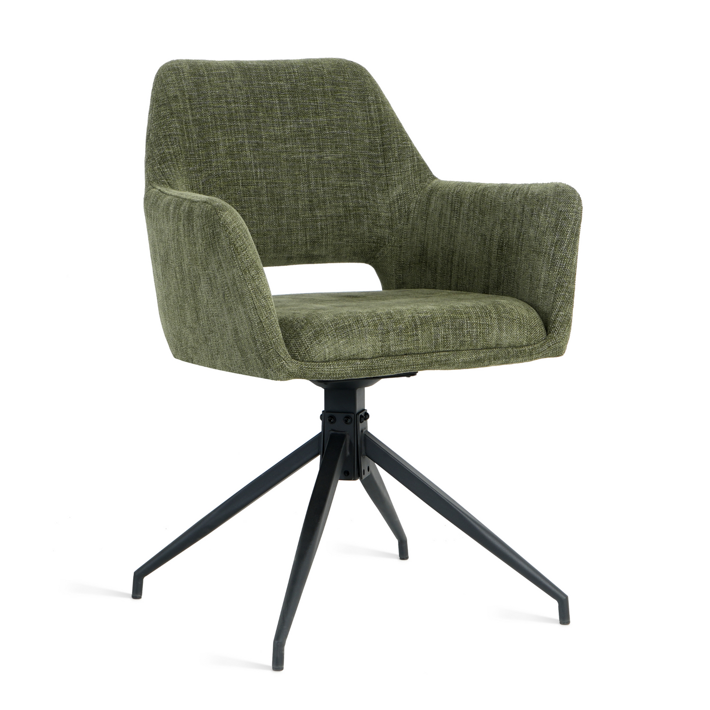 Eetkamerstoel Tess – Stof Groen