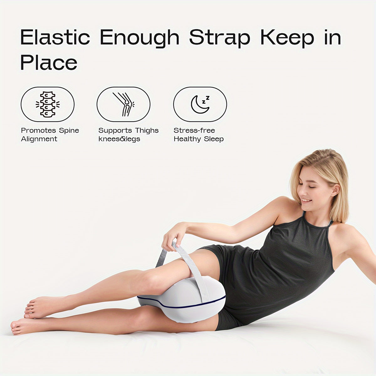 Orthopedisch Knie- en Beensteunkussen met Koelhoes