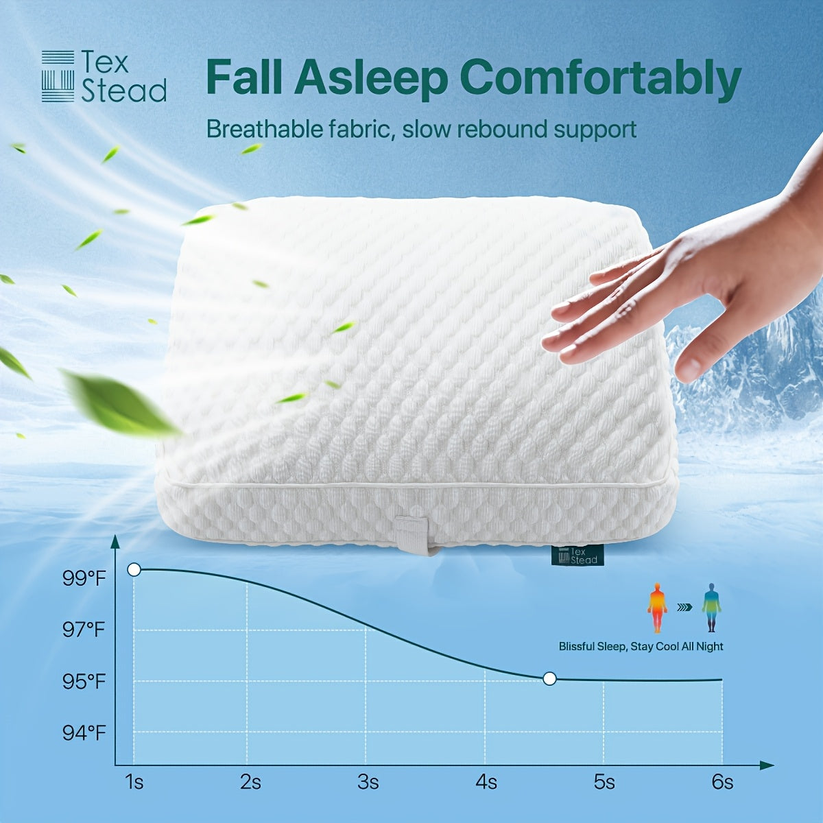 Ergonomisch Kniekussen voor Slaapondersteuning