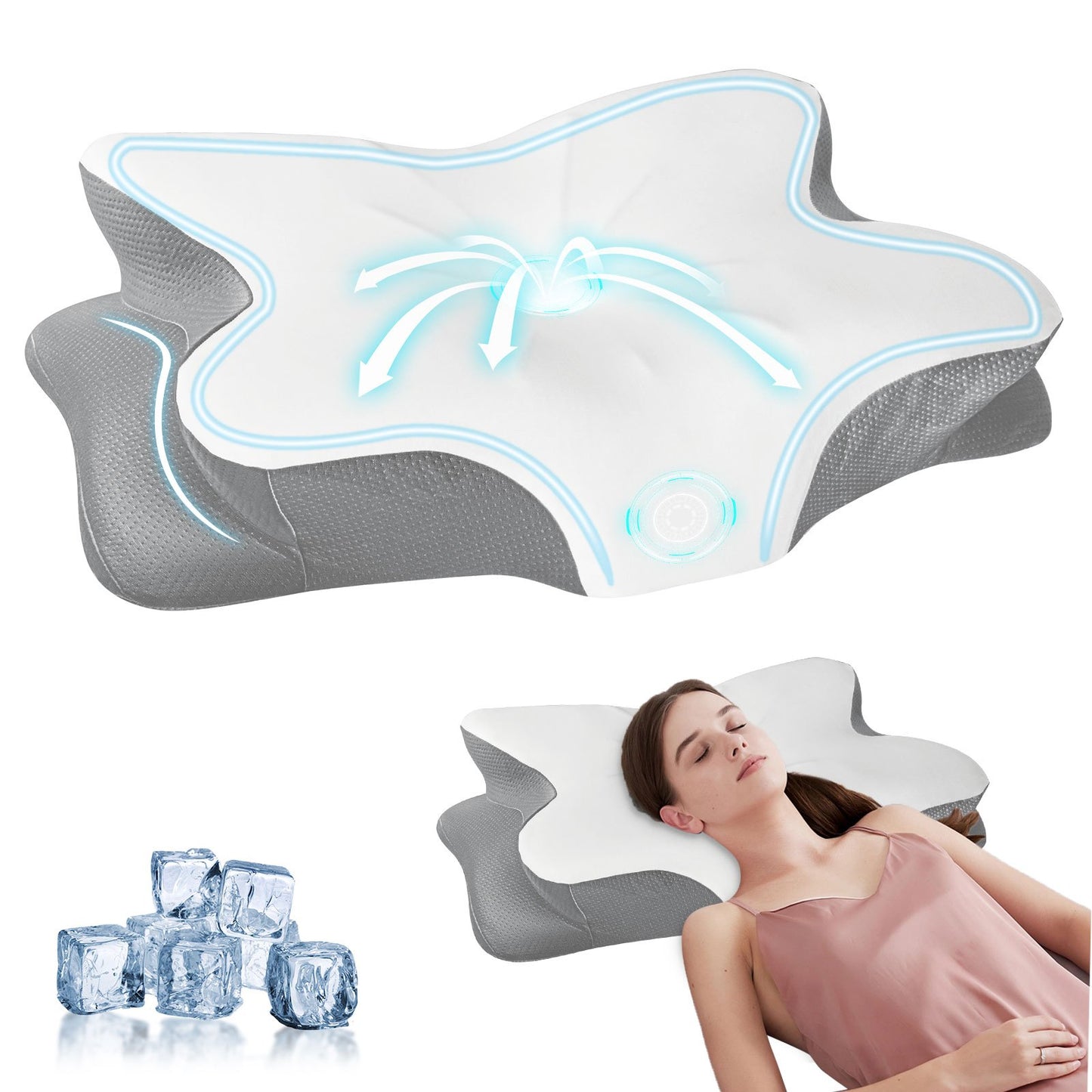 Pijnverlichtend Geheugenschuim Kussen