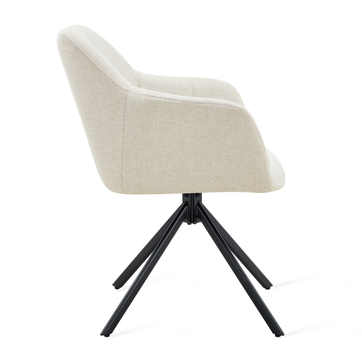 Eetkamerstoel Jesse – Linnen Beige