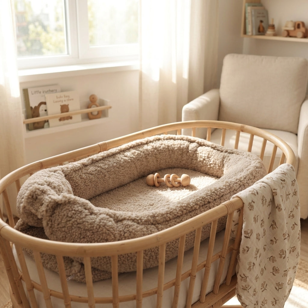 Babyly Teddy Babynest – Zacht & Knuffelig