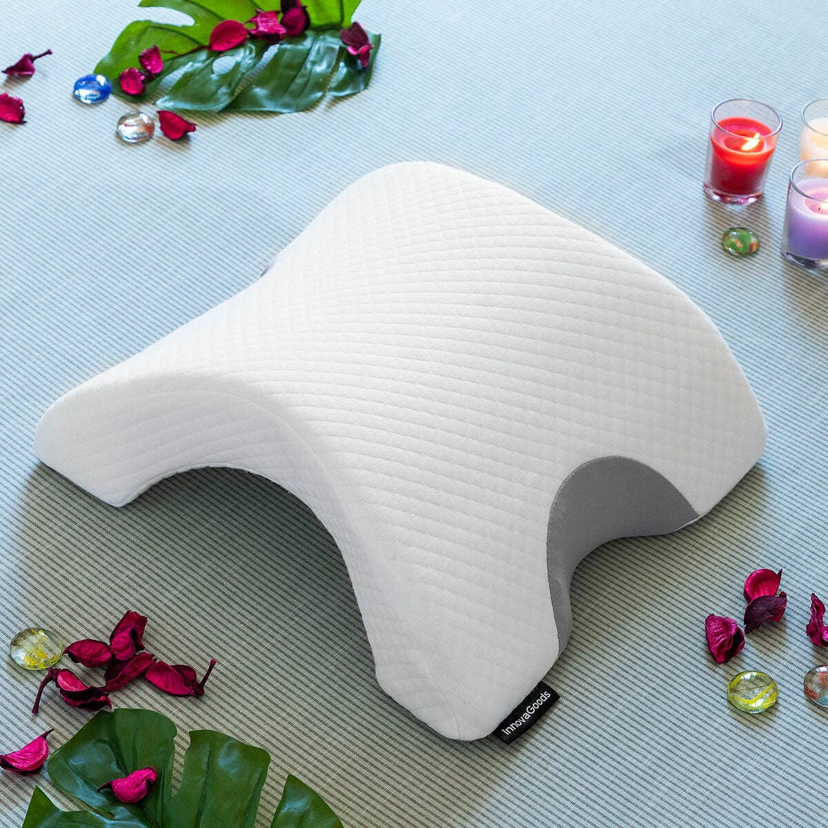 InnovaGoods Cozzy ergonomisch kussen van traagschuim voor koppels