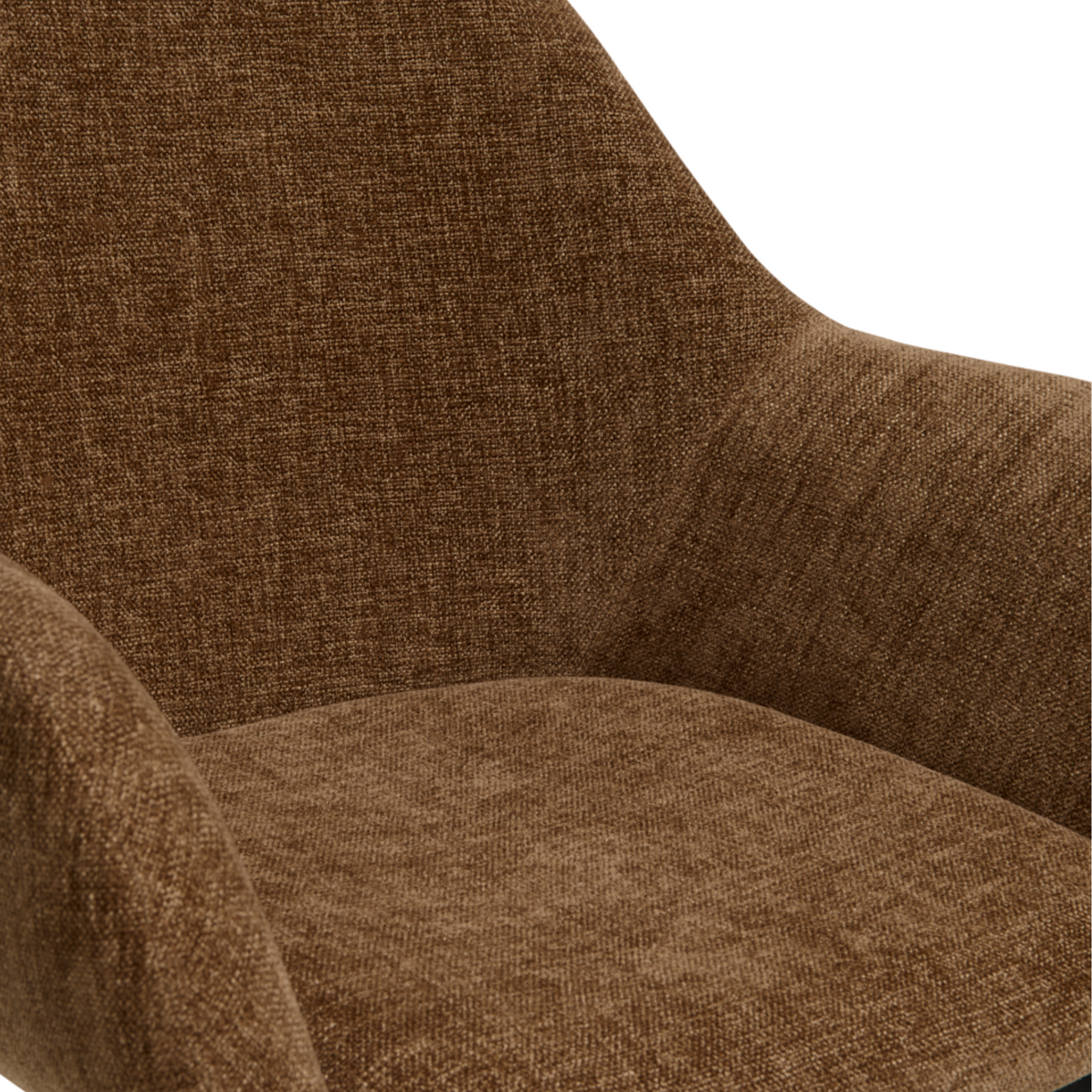 Eetkamerstoel Zara –  Stof Choco