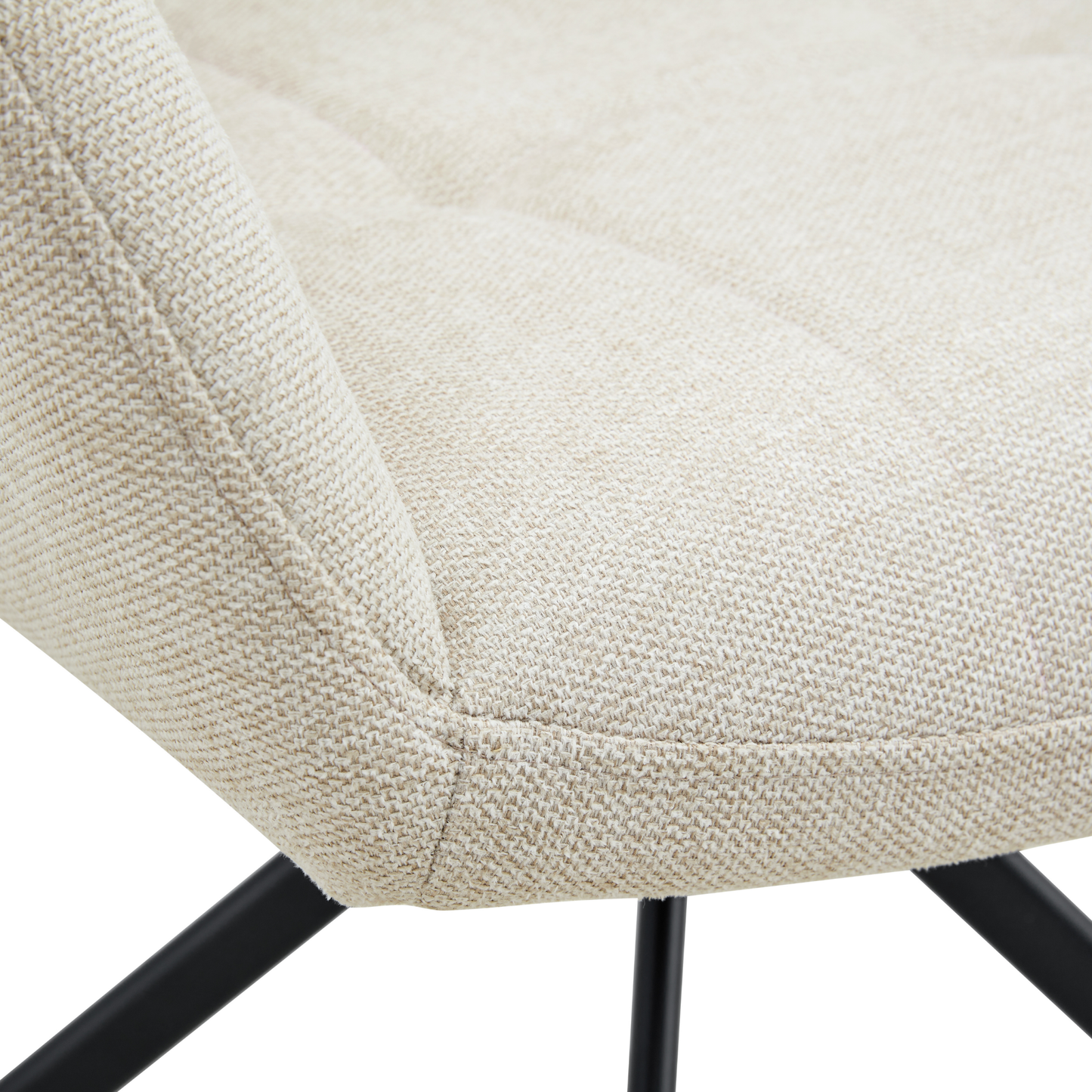 Eetkamerstoel Jesse – Linnen Beige