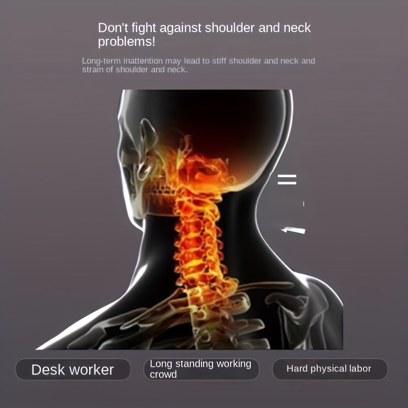 Ergonomisch Verstelbaar Nekkussen met Rits