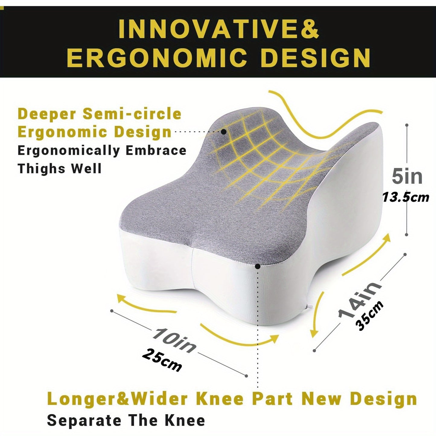 Orthopedisch Ergonomisch Zijslaap Kniekussen