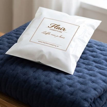 Luxe Premium Gewatteerde Sprei Donkerblauw 280x280 cm – Zacht Aanvoelend