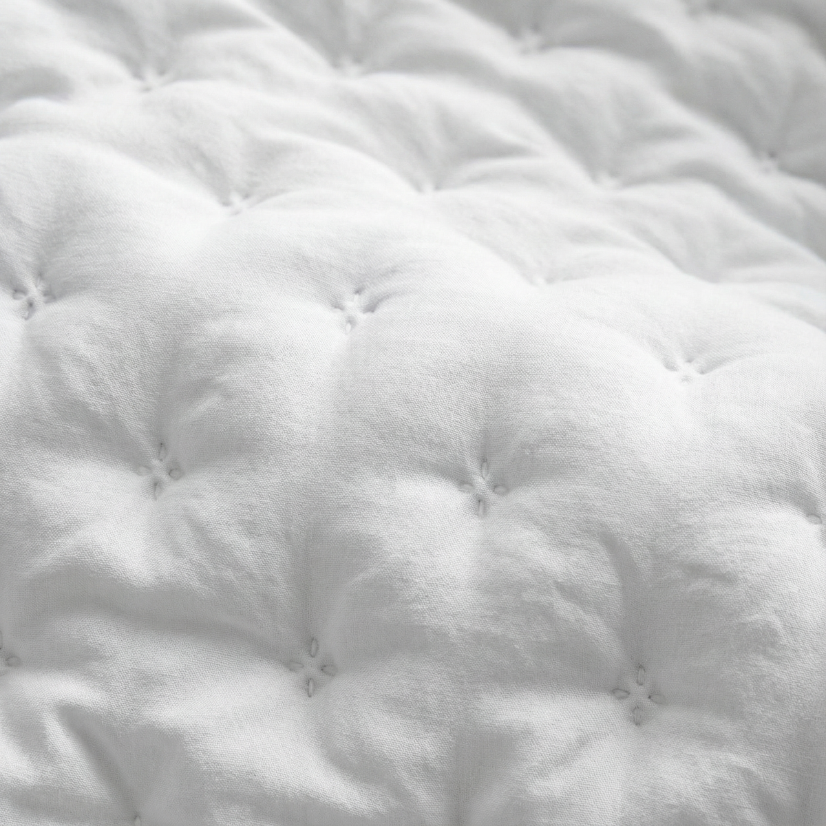 Luxe Premium Gewatteerde Sprei Wit 280x280 cm – Zacht Aanvoelend