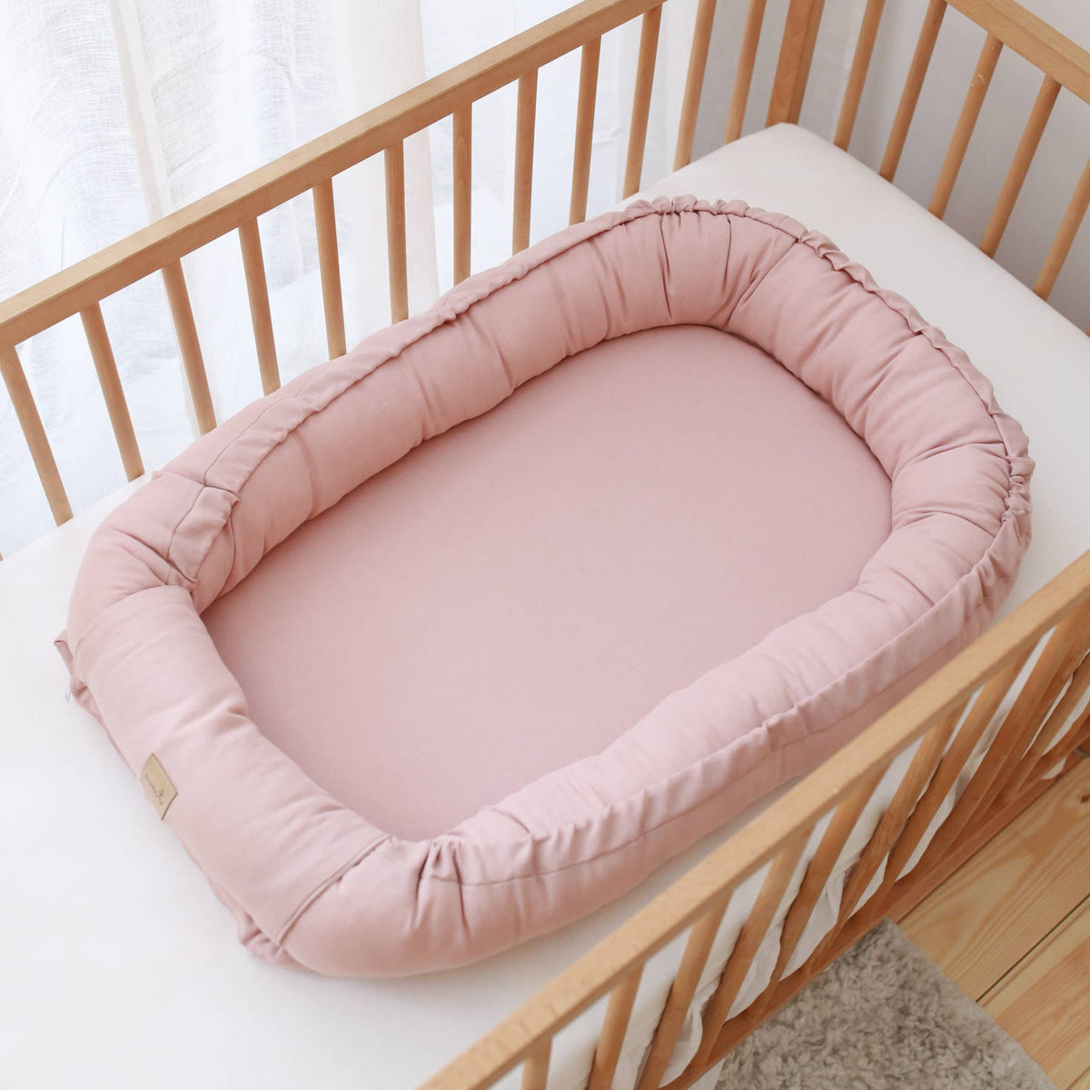 Babyly Zacht Linnen Babynest