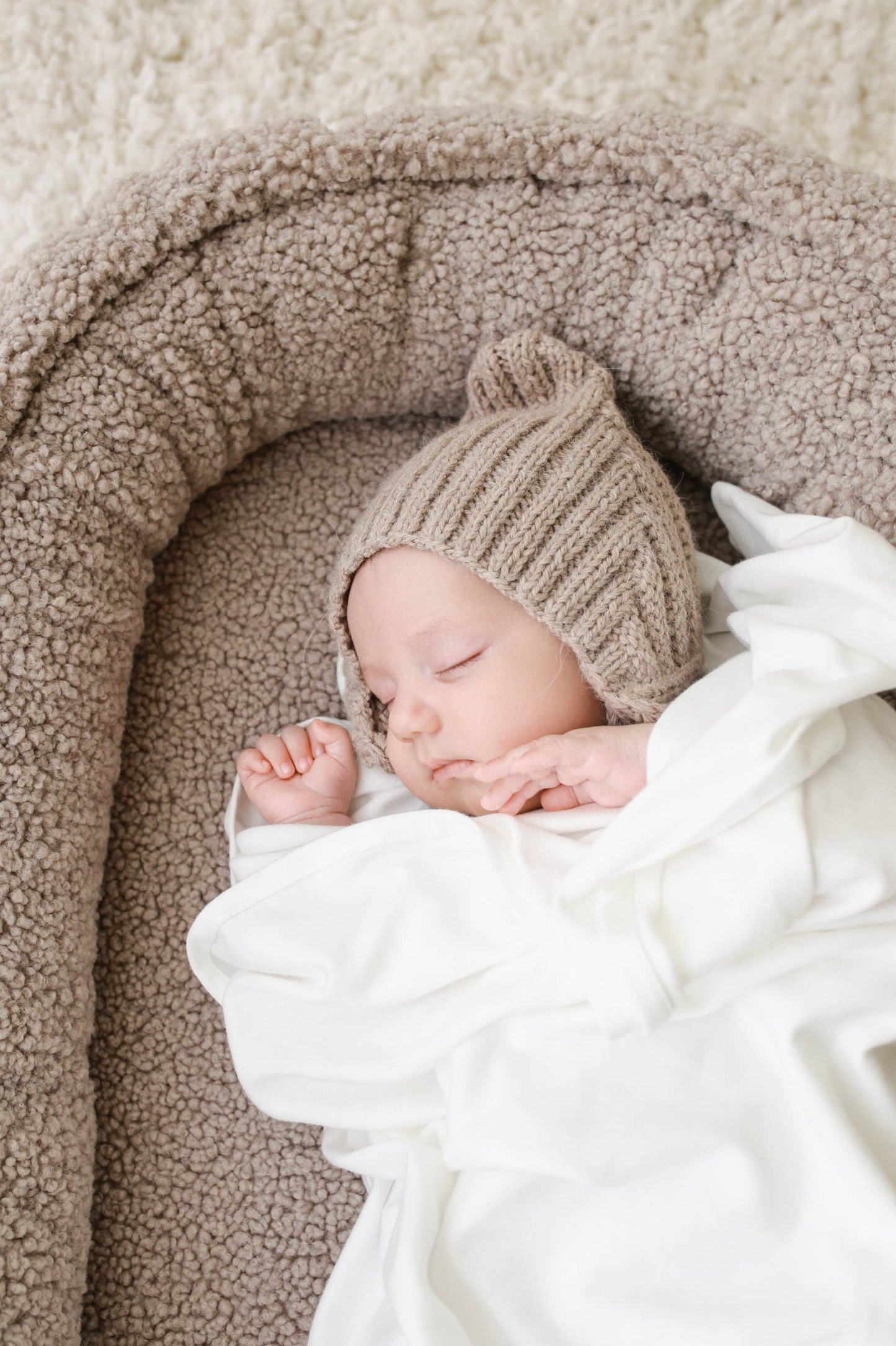 All Teddy babynest - 2 kleuren Babyly