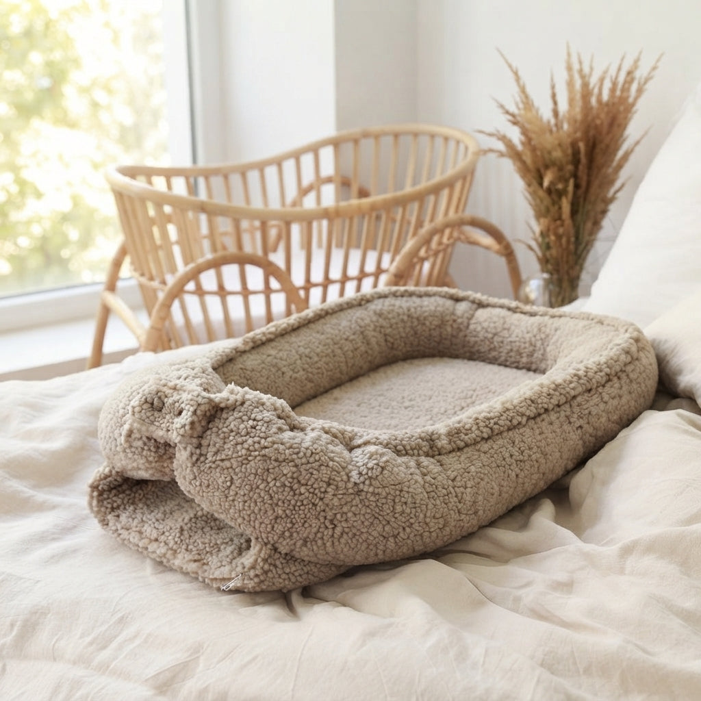 Babyly Teddy Babynest – Zacht & Knuffelig