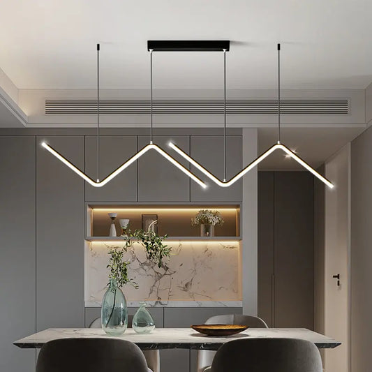 Moderne hanglamp eettafel of kookeiland |  Gnistør