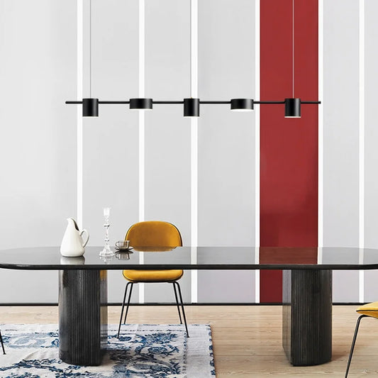 Hanglamp eettafel zwart | Aurum