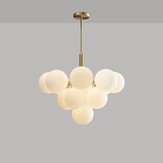 Hanglamp bollen in goud, zilver en zwart 5-delig 13-delig | Convexum