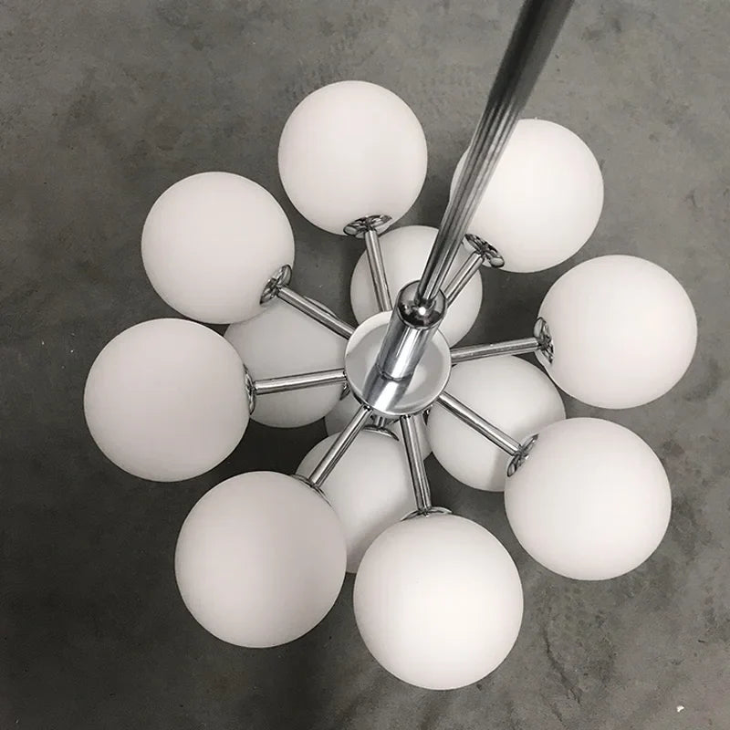 Hanglamp bollen in goud, zilver en zwart 5-delig 13-delig | Convexum