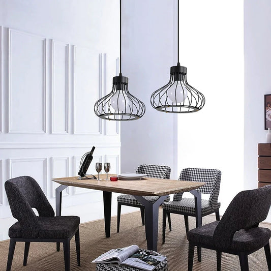 Industriële hanglamp zwart | Luminara