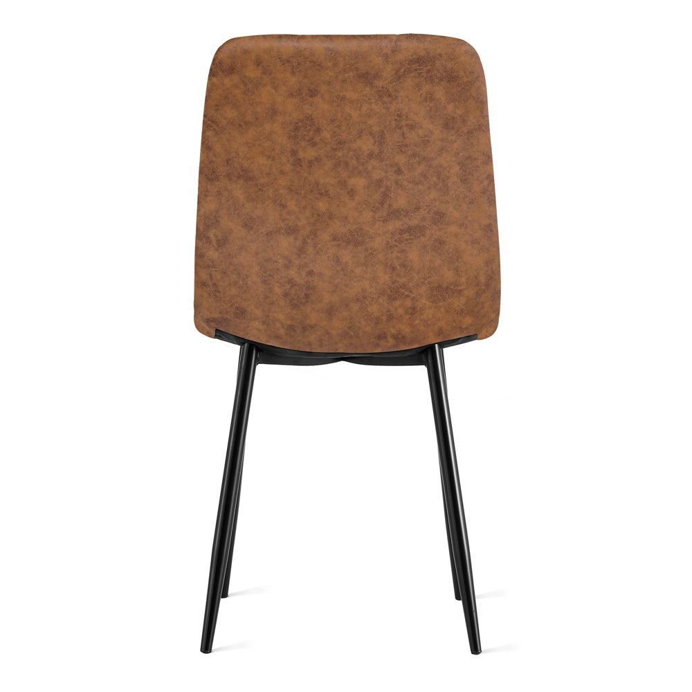 Eetkamerstoel Yerevan – Microleder Cognac