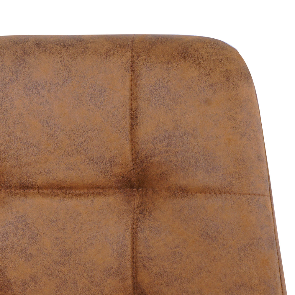 Eetkamerstoel Yerevan – Microleder Cognac