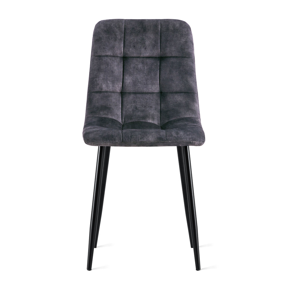 Eetkamerstoel Yerevan – Velvet Antraciet