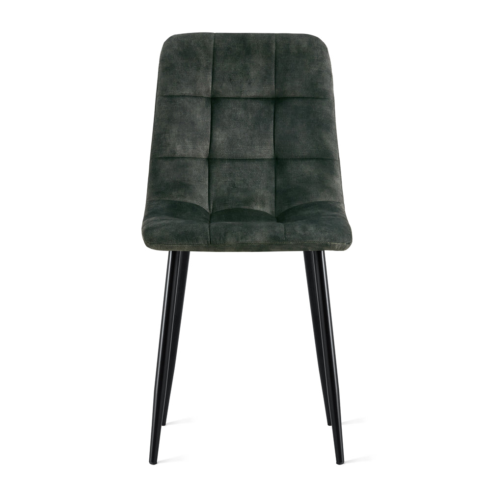 Eetkamerstoel Yerevan – Velvet Groen