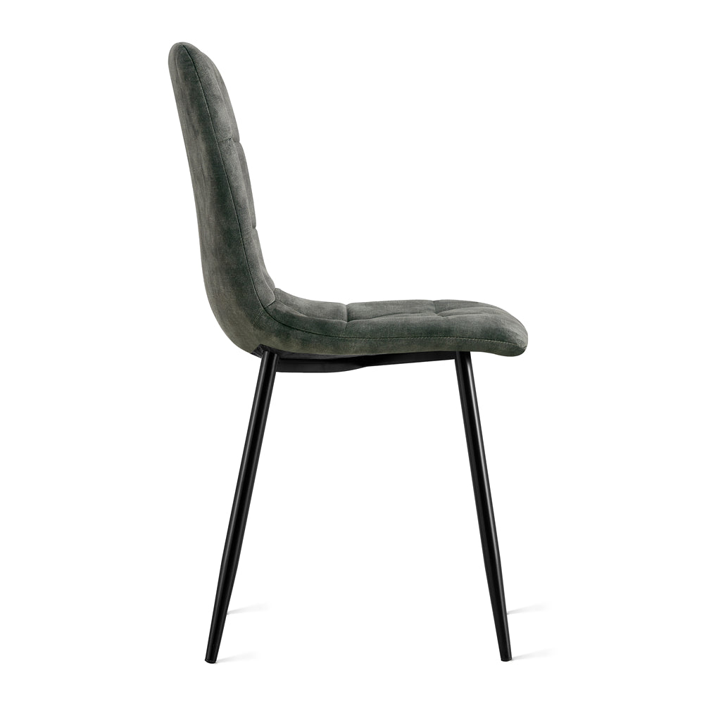 Eetkamerstoel Yerevan – Velvet Groen