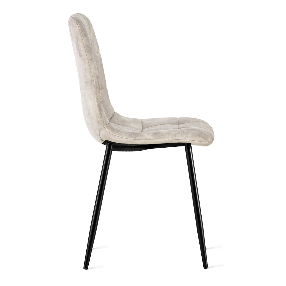 Eetkamerstoel Yerevan – Velvet Taupe