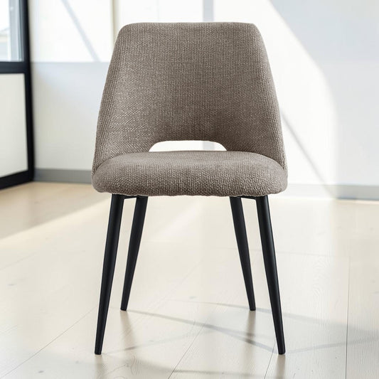 Eetkamerstoel Monta – Stof Taupe