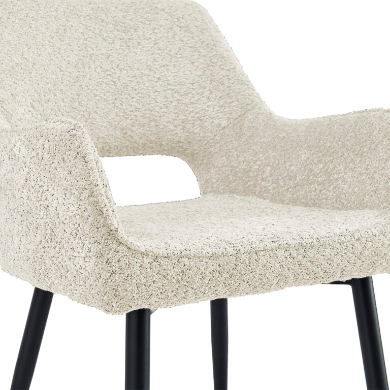 Eetkamerstoel Ray – Stof Beige