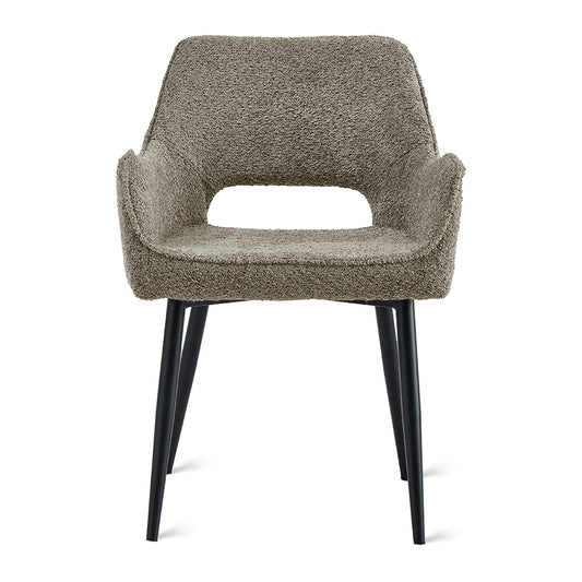 Eetkamerstoel Ray – Stof Taupe