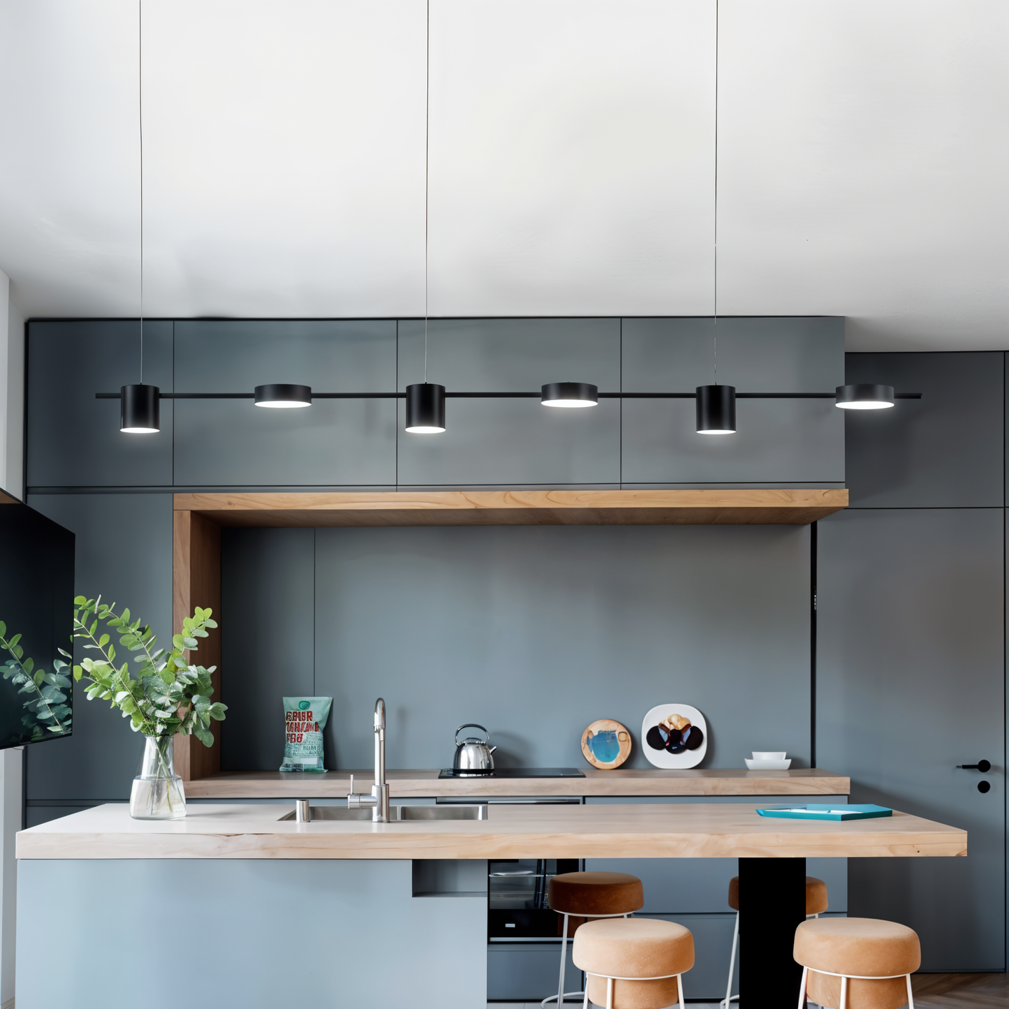 Modern Minimalist LED Dining Pendant Light 110V/220V