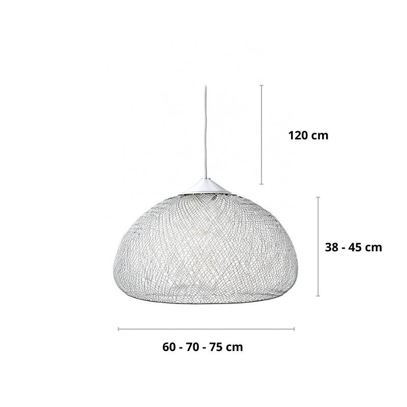 Rotan hanglamp beige | Rattan