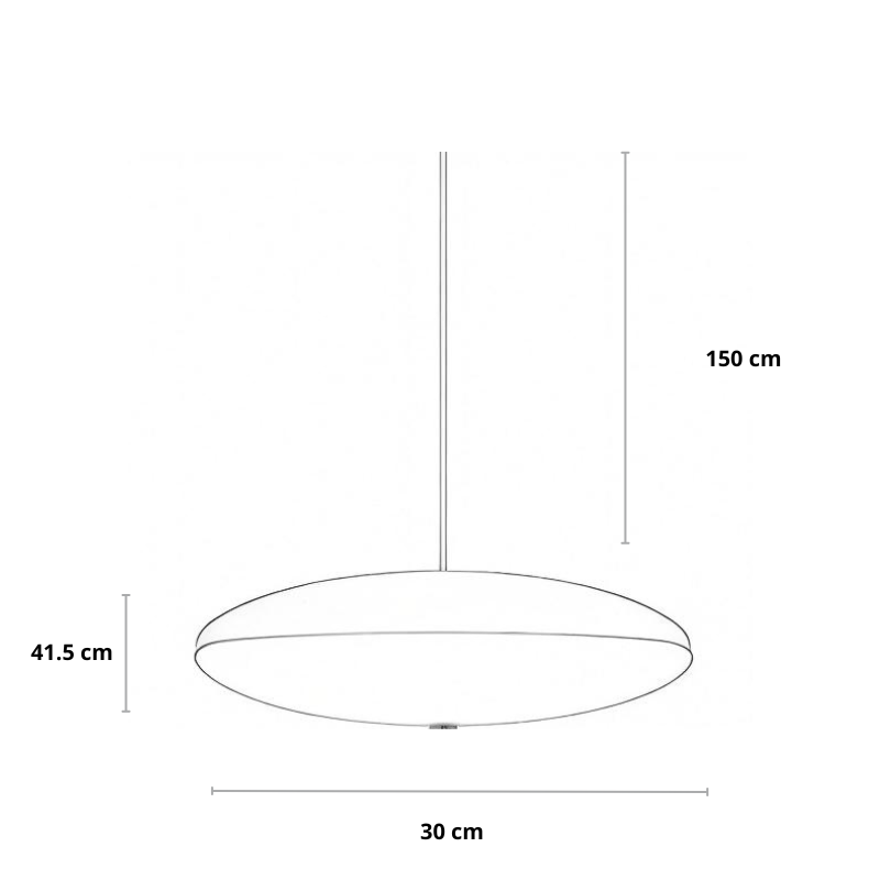 Moderne ovale hanglamp| Recte
