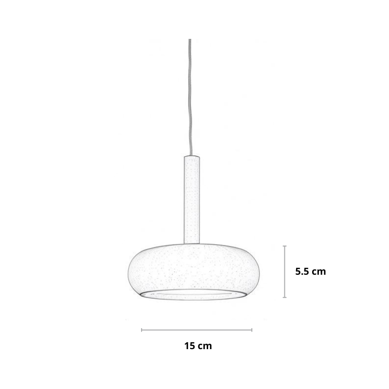 Hanglamp marmer look | Recte