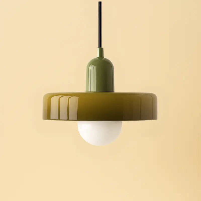 Retro hanglamp met glas | Beatrice