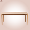 Scandinavische eettafel Cala naturel eiken 160 x 90 cm