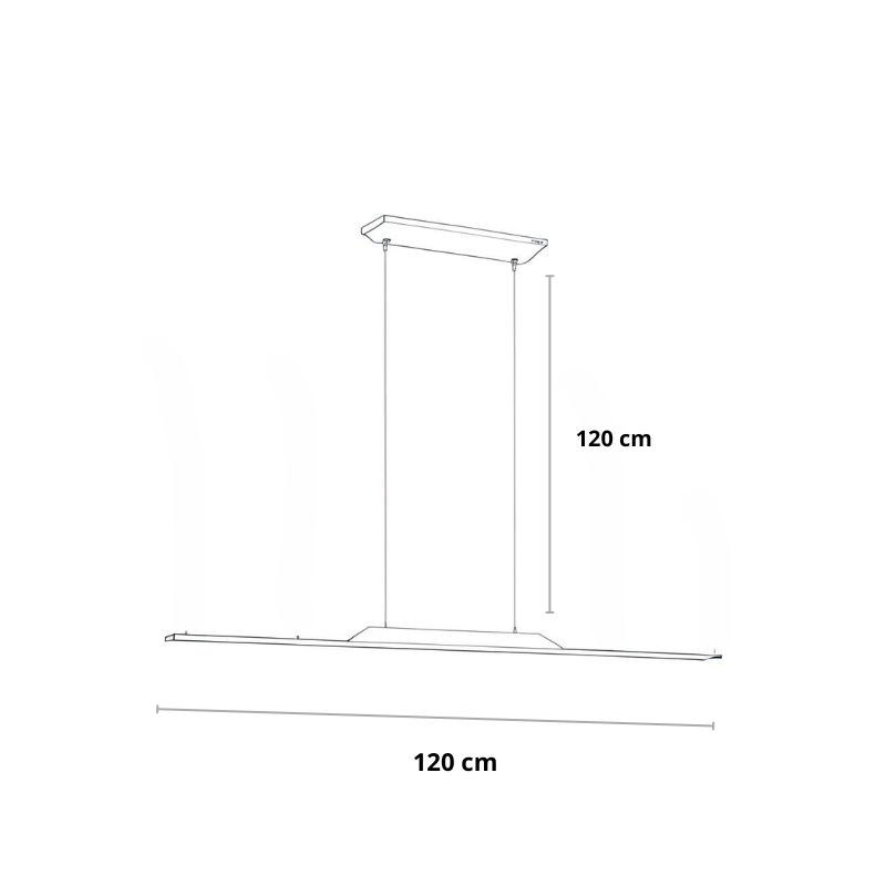 Minimalistische hanglamp kookeiland | Glød