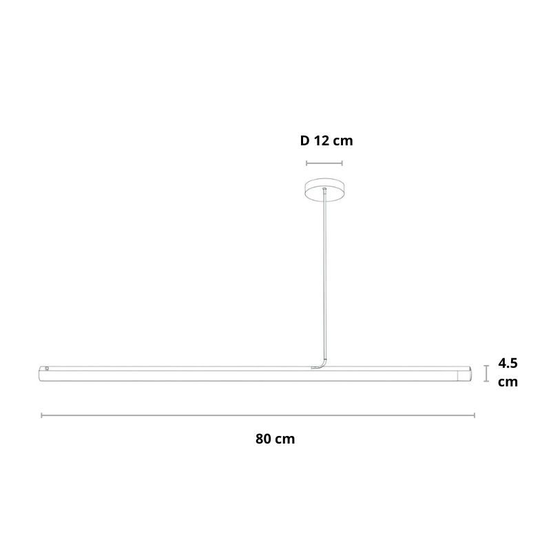 Design plafondlamp zwart of wit | Glød