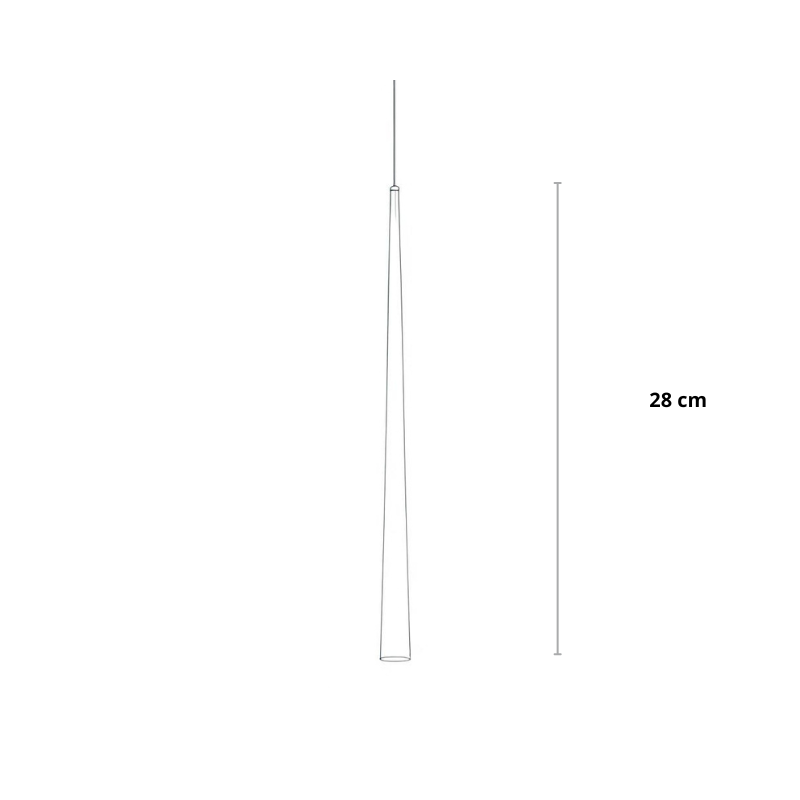 Minimalistische hanglamp voor meerdere ruimtes | Gnistør